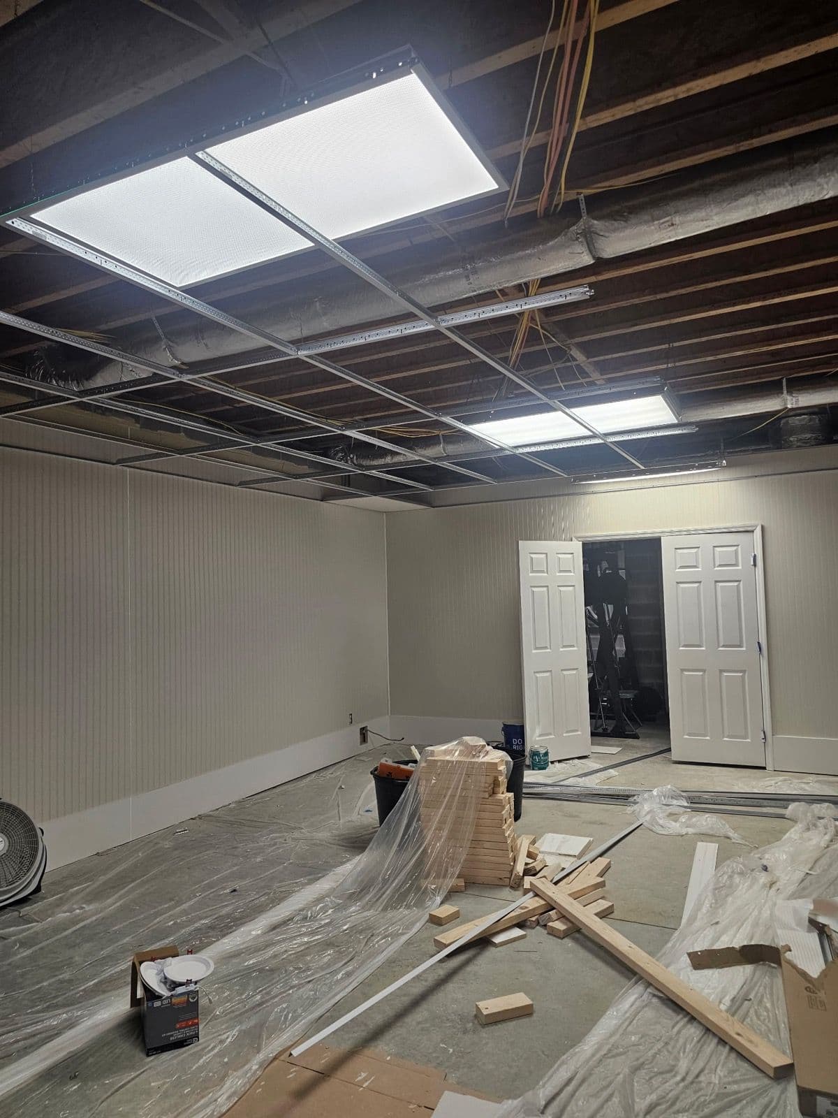 Project Transformative Ceiling Installation in Progress image